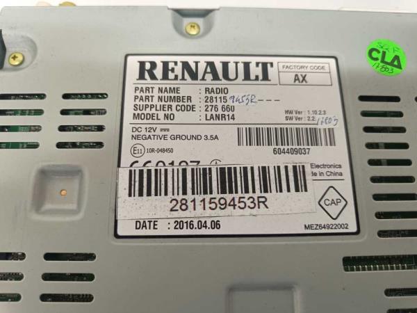 RADIO NAVI RENAULT MEGANE 4 - Vue 2